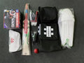 Pack of 9 - Cricket Kit For Professional (Hard Ball Bat Complete Set)